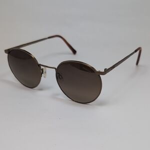 Round Brown Sunglasses
